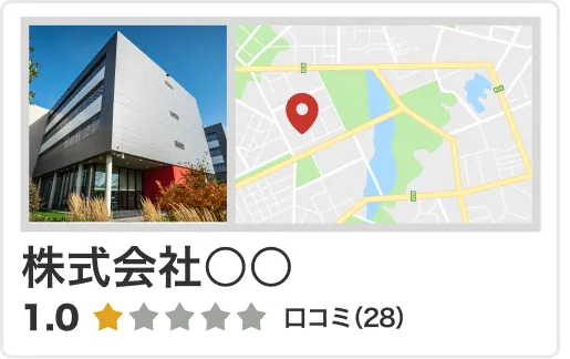 Googleマップ対策(Google口コミ対策)のイメージ